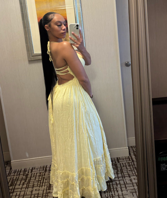 Bri’s Spring Break in Paris Sundress