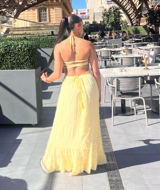 Bri’s Spring Break in Paris Sundress