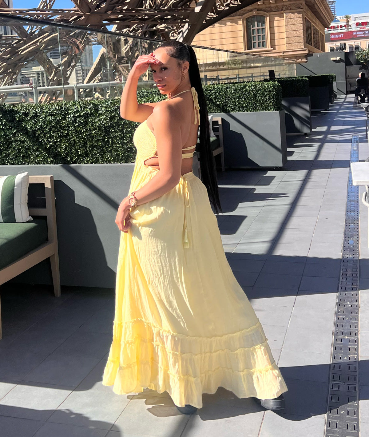 Bri’s Spring Break in Paris Sundress